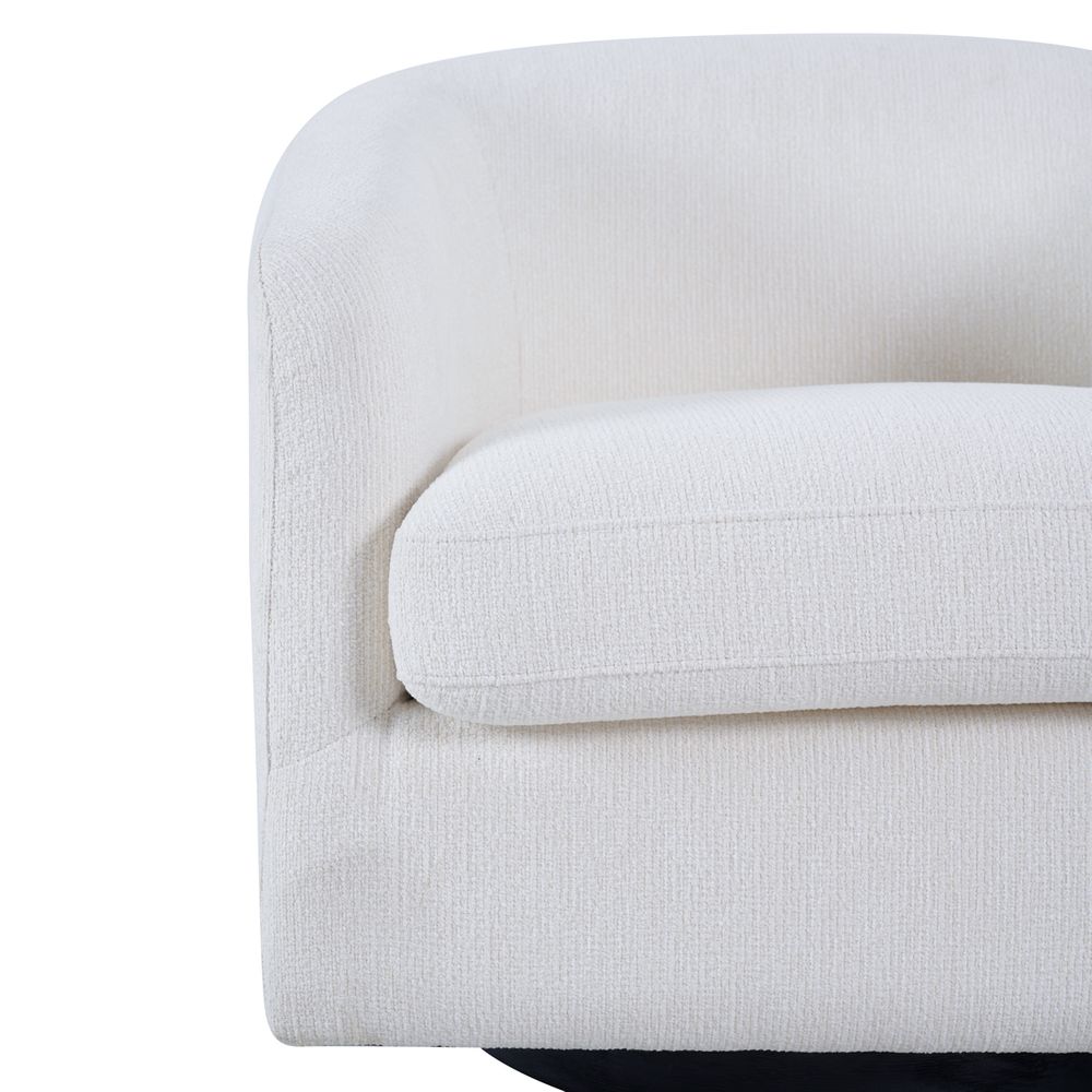 Bellevue Swivel Arm Chair - Ecru