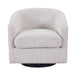 Bellevue Swivel Arm Chair - Salt & Pepper
