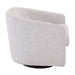 Bellevue Swivel Arm Chair - Salt & Pepper