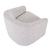 Bellevue Swivel Arm Chair - Salt & Pepper