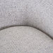 Bellevue Swivel Arm Chair - Salt & Pepper