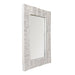 Dunbar Rectangle Wall Mirror - White