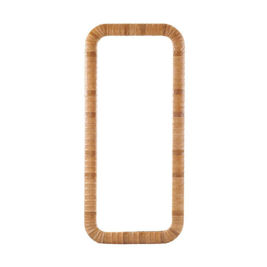 Sienna Leather Floor Mirror