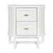 Theodore Bedside Table - White