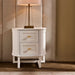 Theodore Bedside Table - White