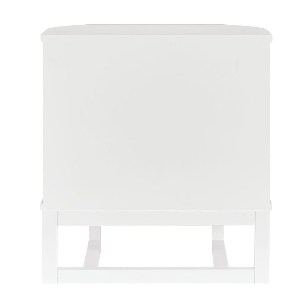 Theodore Bedside Table - White