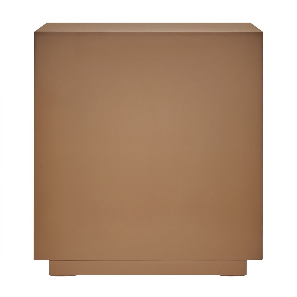 Balmain Tall Bedside Table - Walnut