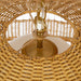Fortaleza Rattan Pendant - Large Natural