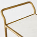 Heston Marble Square Bar Cart