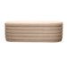 Demi Storage Bench Ottoman - Beige