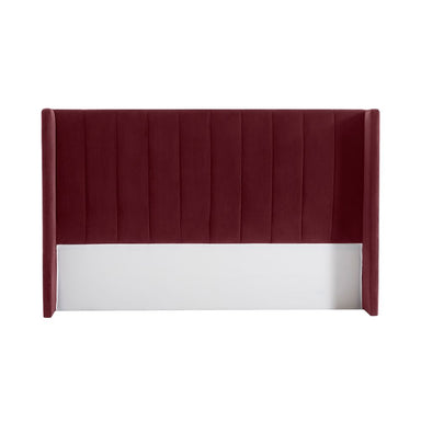 Central Park Queen Bedhead - Wine Velvet