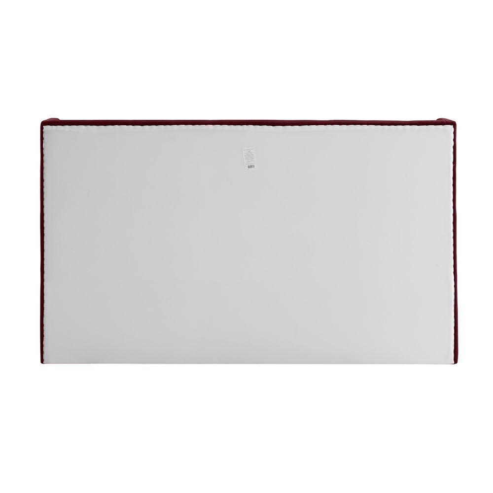 Central Park Queen Bedhead - Wine Velvet