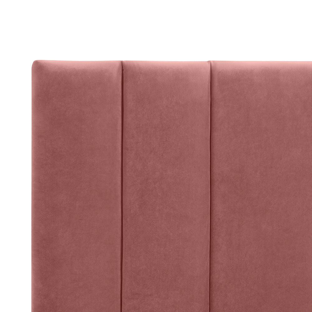 Soho King Bedhead - Dusty Rose Velvet