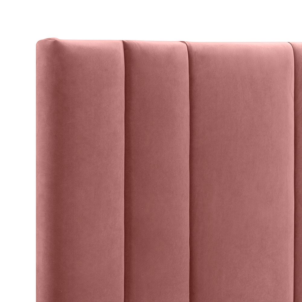 Soho King Bedhead - Dusty Rose Velvet
