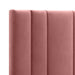 Soho King Bedhead - Dusty Rose Velvet