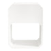 Anderson Bedside Table - White