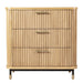 Sophia Oak 3 Drawer Chest - Natural