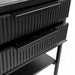 Aimee Bedside Table - All Black