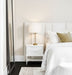 Aimee Bedside Table - All White