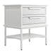 Aimee Bedside Table - All White