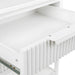 Aimee Bedside Table - All White