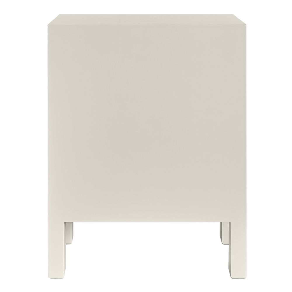 Ariana 50x65cm Bedside Table - Grey