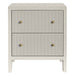 Ariana 67x76cm Bedside Table - Grey