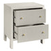 Ariana 67x76cm Bedside Table - Grey