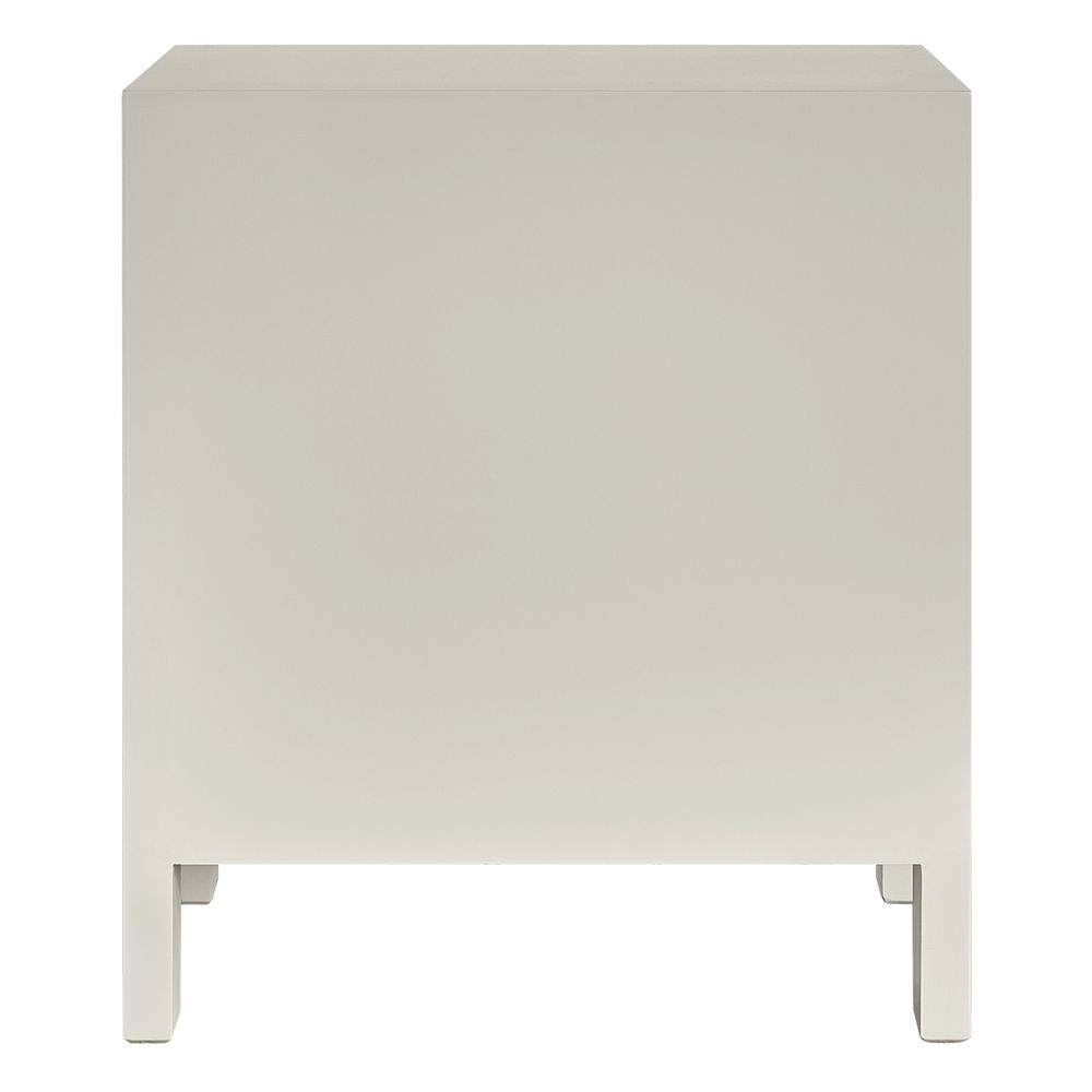 Ariana 67x76cm Bedside Table - Grey