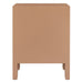 Ariana 50x65cm Bedside Table - Mocha Mousse