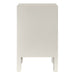 Ariana 40x65cm Bedside Table - Grey