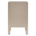 Ariana 40x65cm Bedside Table - Beige