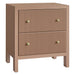Ariana 67x76cm Bedside Table - Mocha Mousse