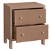 Ariana 67x76cm Bedside Table - Mocha Mousse