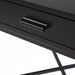 Nessa 1 Drawer Bedside Table - All Black