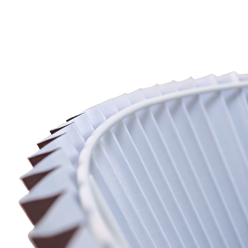 Anya Pleated Empire Shade - Small Espresso