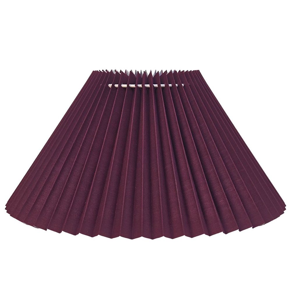 Anya Pleated Empire Shade - Medium Plum