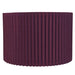 Nina Pleated Drum Shade - Medium Plum