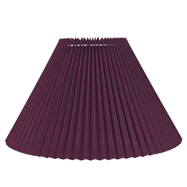 Anya Pleated Empire Shade - Small Plum