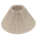 Anya Pleated Empire Shade - Medium Natural