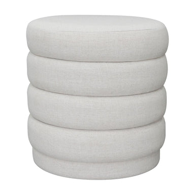 Demi Stool - Ecru Linen
