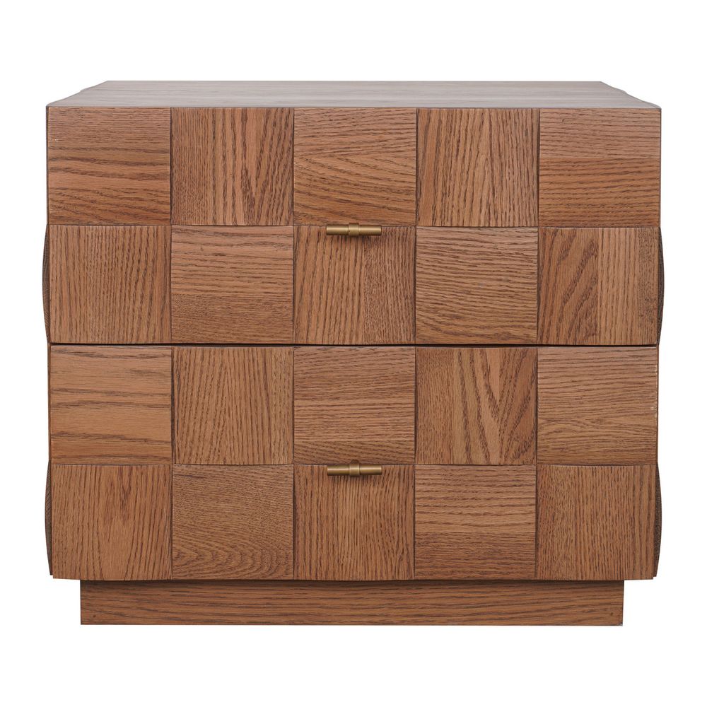 Desmond 2 Drawer Bedside Table