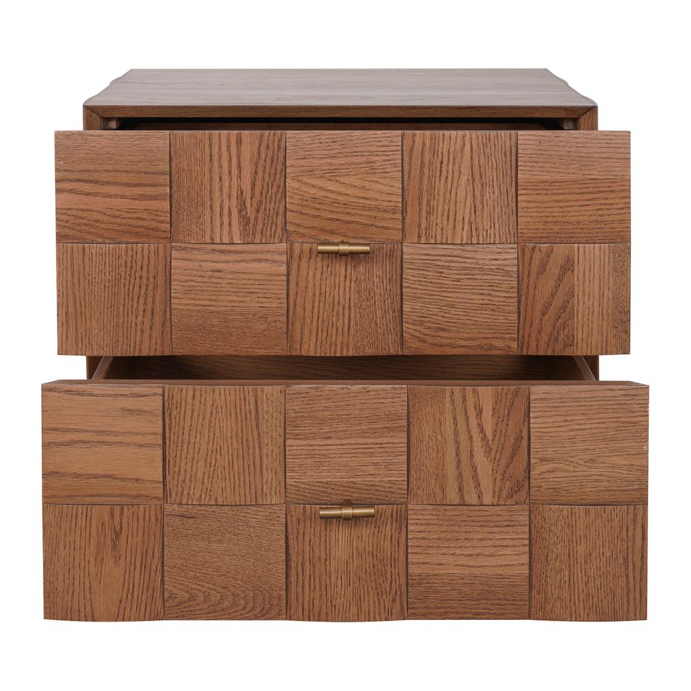Desmond 2 Drawer Bedside Table