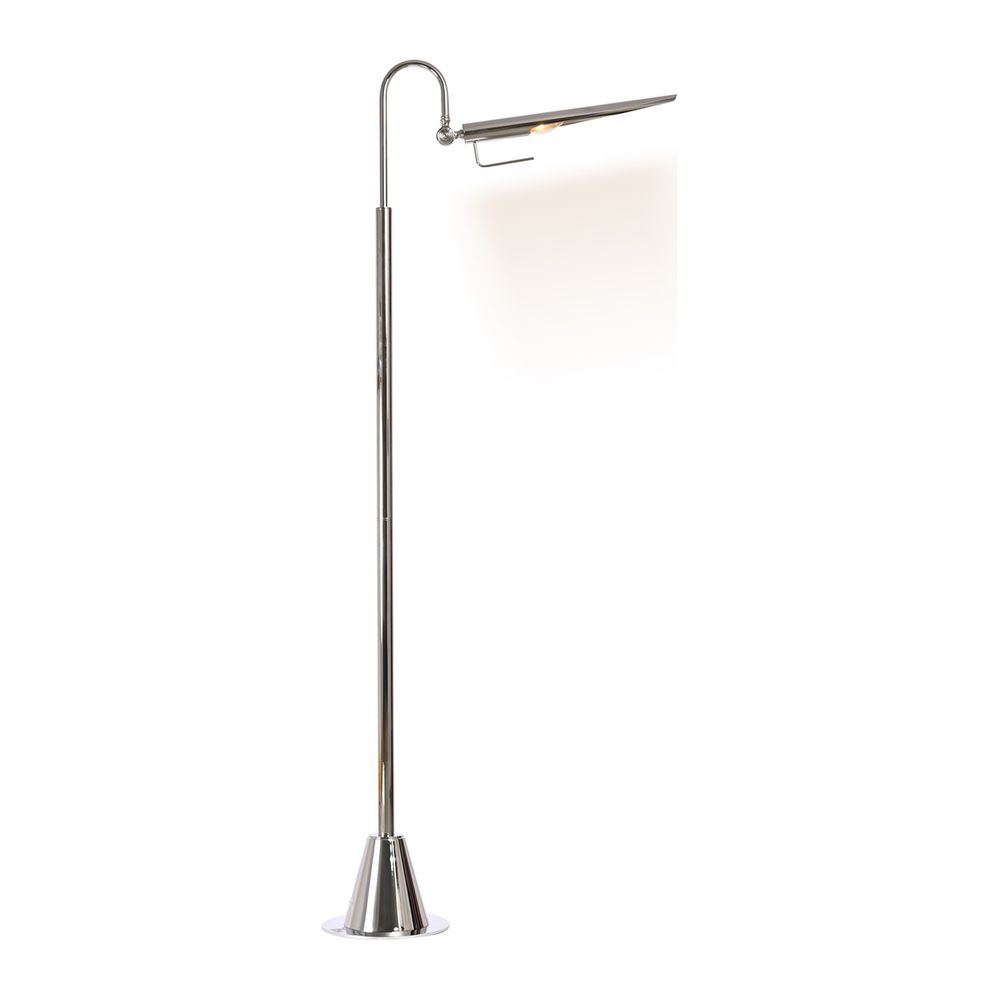 Lark Floor Lamp - Nickel
