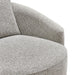 Kira Swivel Arm Chair - Speckle Brown