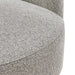 Kira Swivel Arm Chair - Speckle Brown