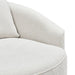 Kira Swivel Arm Chair - Speckle Ecru