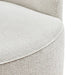 Kira Swivel Arm Chair - Speckle Ecru