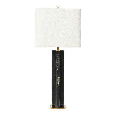 Munich Marble Table Lamp - Charcoal