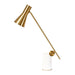 Cornelll Marble Task Lamp - White